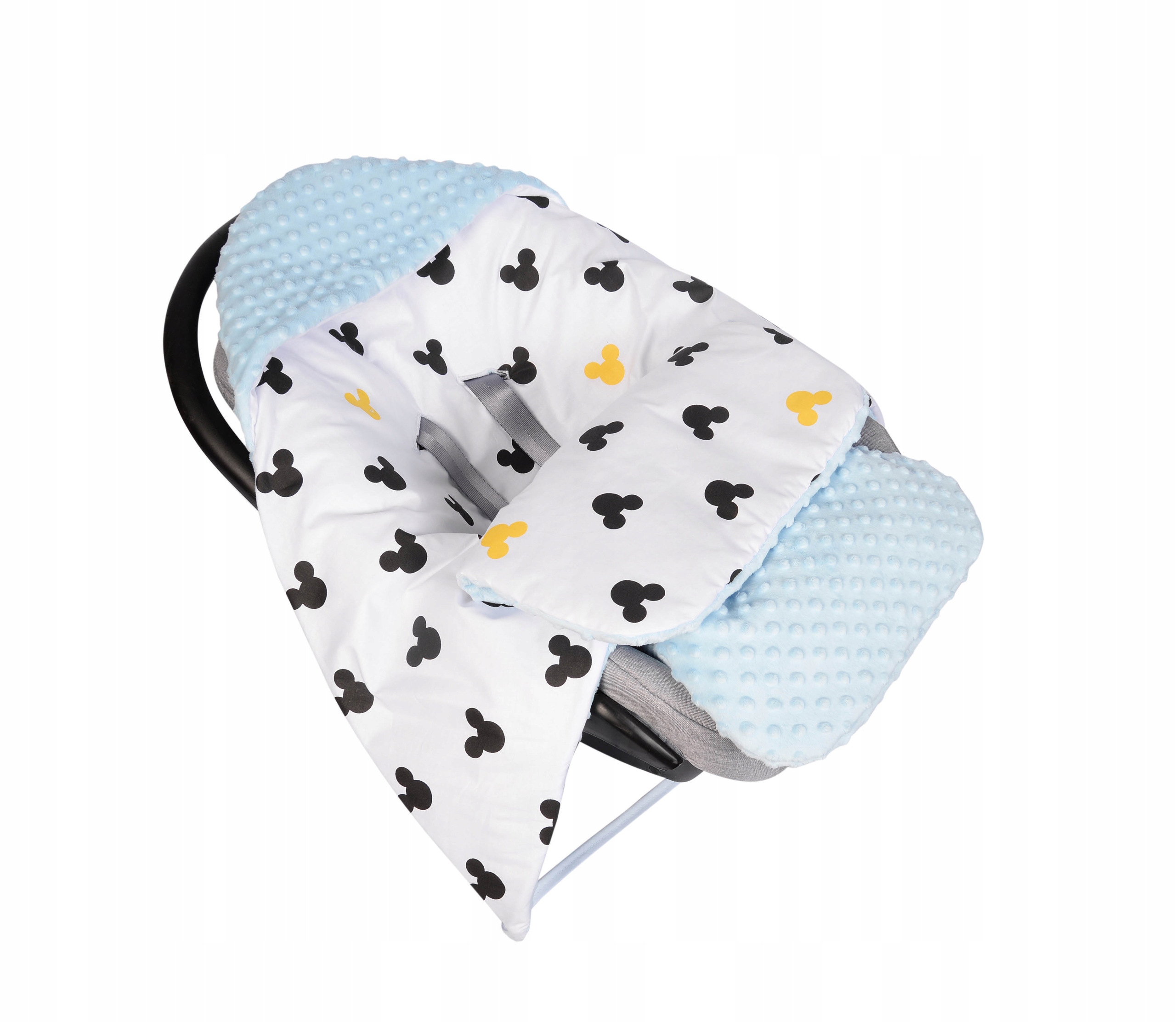 СПАЛЬНЫЙ МЕШОК ПРОГУЛОЧНЫЙ КОНВЕРТ MINKY+МАУС КОЛЯСКА ГОНДОЛА АВТОКРЕСЛО