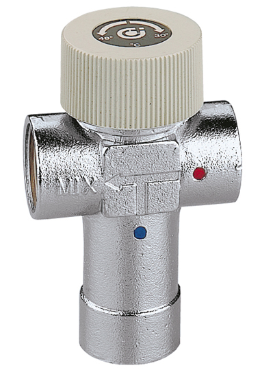 Caleffi 520440 Miešač ventilov 1/2 Termostat/tický nastaviteľný 40-60°C