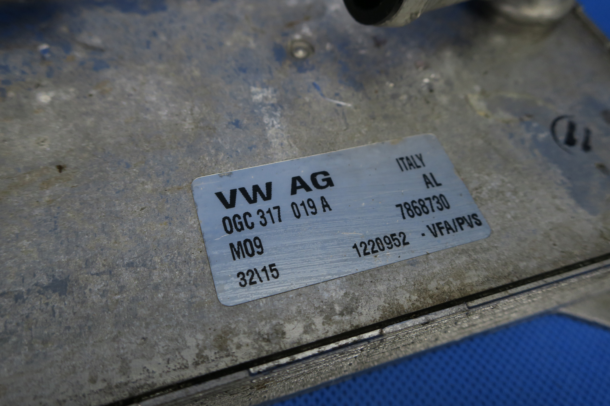 Chłodnica oleju skrzyni Audi A3 8V Q2 0GC317019A Typ samochodu Samochody osobowe