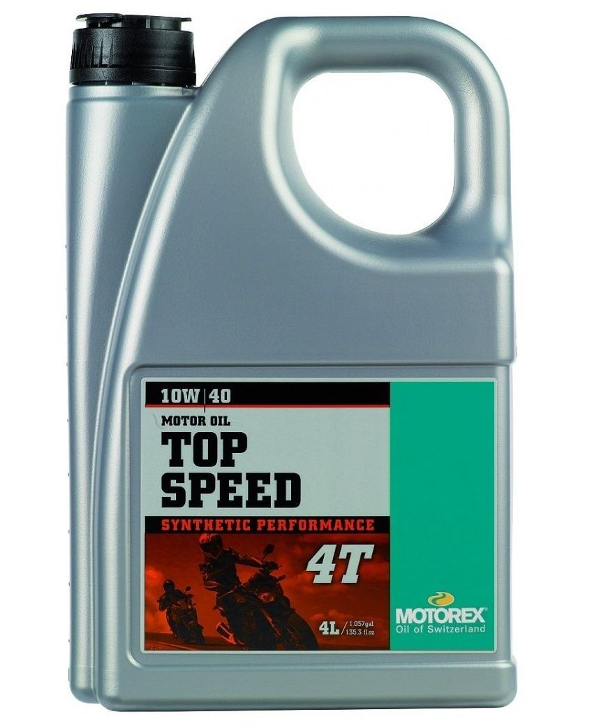 Motorex Top Speed 4T 10W40 4L - Olej motocyklowy