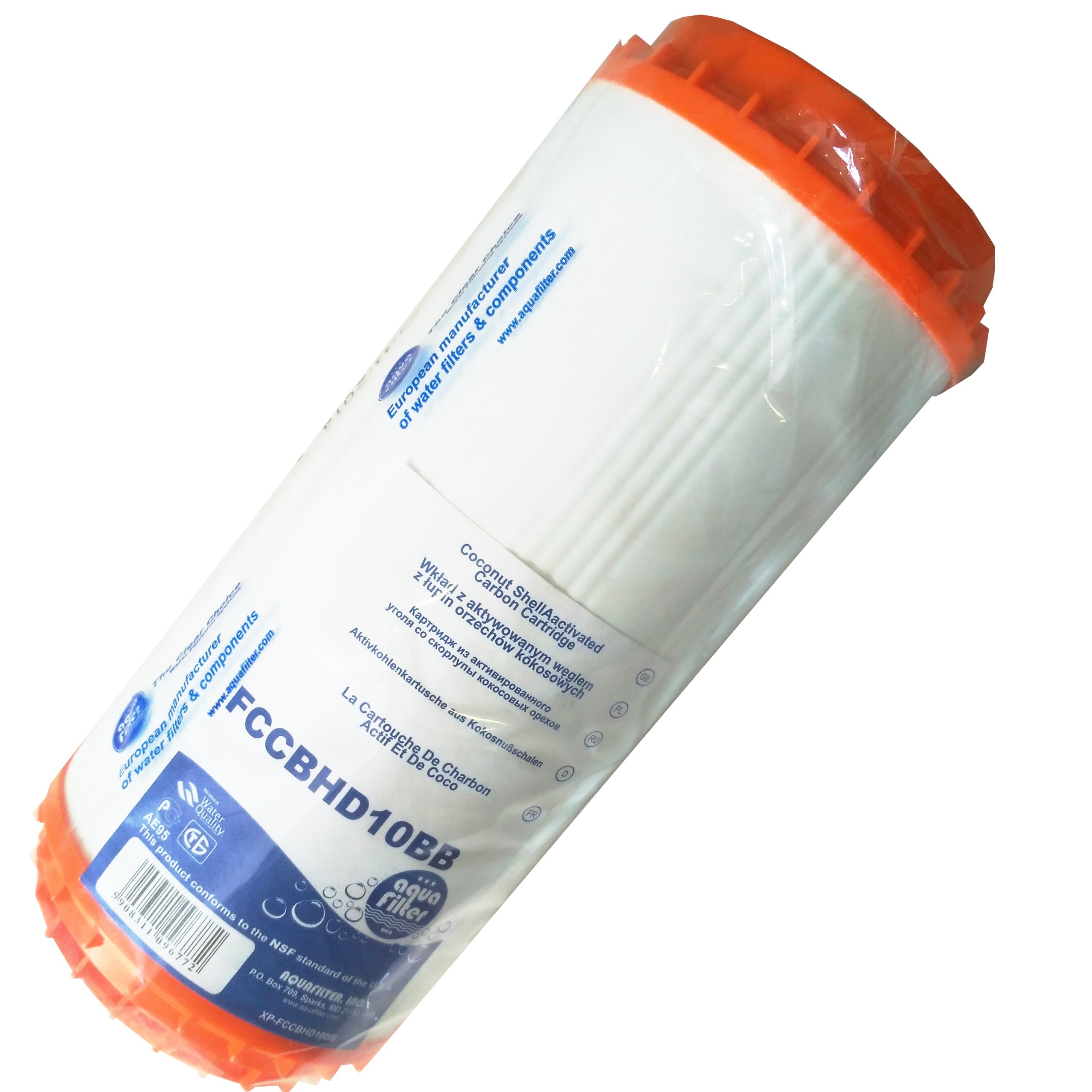 

FCCBHD10BB Aquafilter Wkład Z Węglem Big Bule 10'