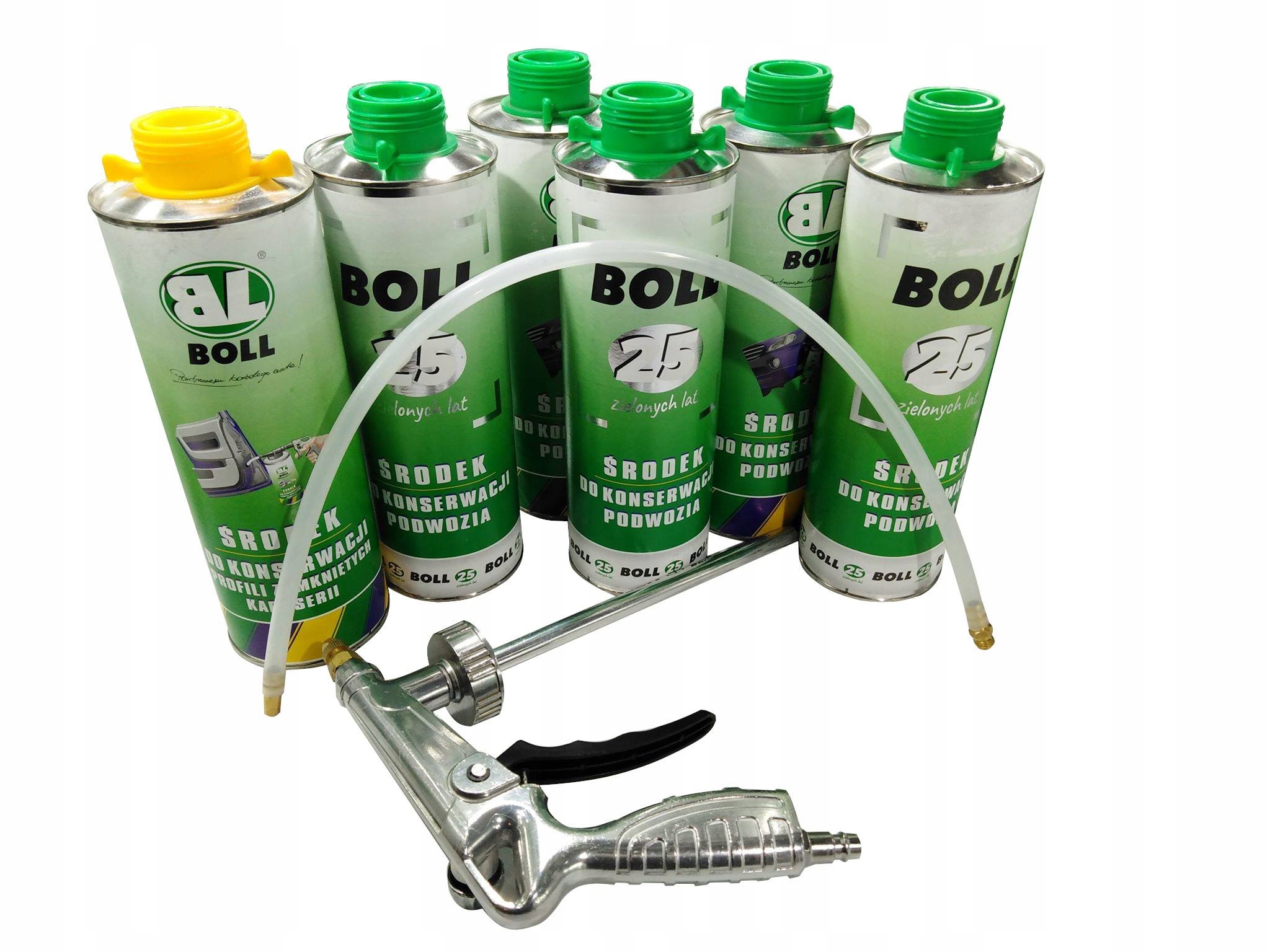 BOLL ŚRODEK DO KONSERWACJI PODWOZIA 6X1L PISTOLET