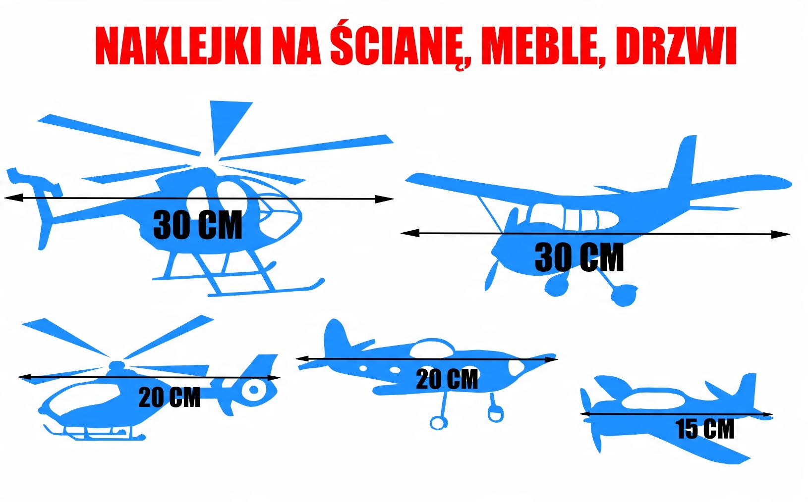 naklejki ścienne ścianę meble dekoracja samoloty Motyw Motywy roślinne Kuchenne Dekor Dziecięce Inny Nowoczesne