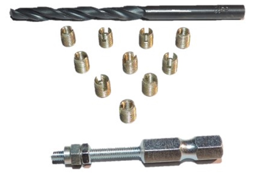 

Tulejki zerwany napraw gwint M10 x1,5 18mm komplet