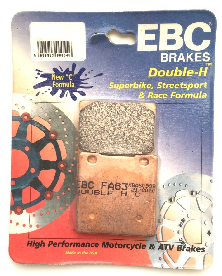 FA063HH - КОЛОДКИ ЗАДНІ SUZUKI GSF 250 400 600 650 1200 BANDIT