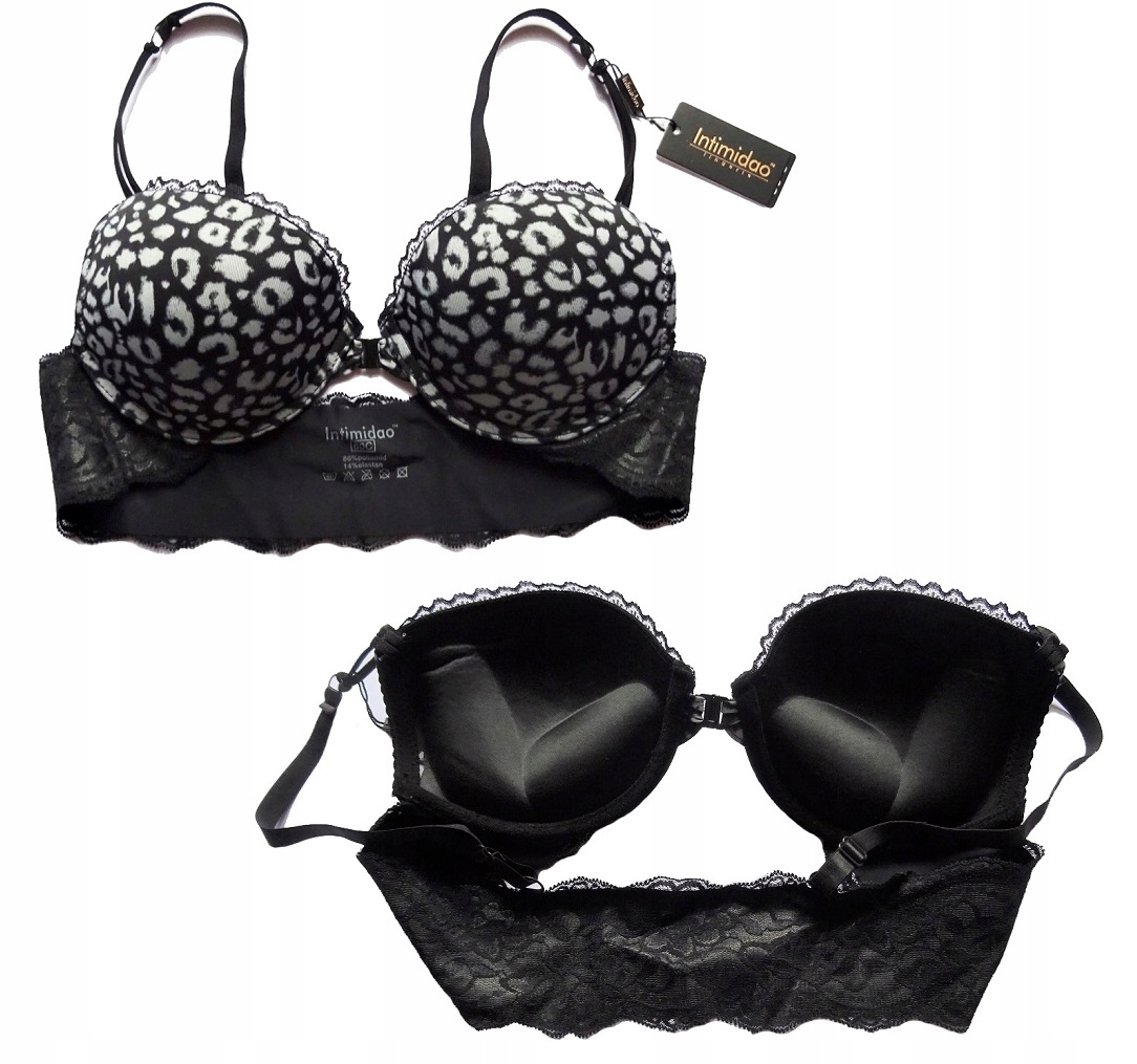 

Intimidao Biustonosz Push Up Odpinany Przód 85 B/c