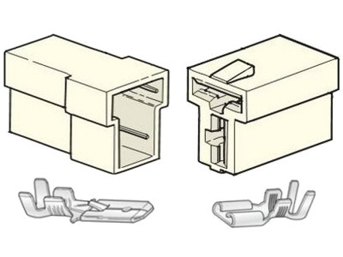 ZŁĄCZE KONEKTOROWE 2 PINOWE OK-2 OK2 OP-2 OP2
