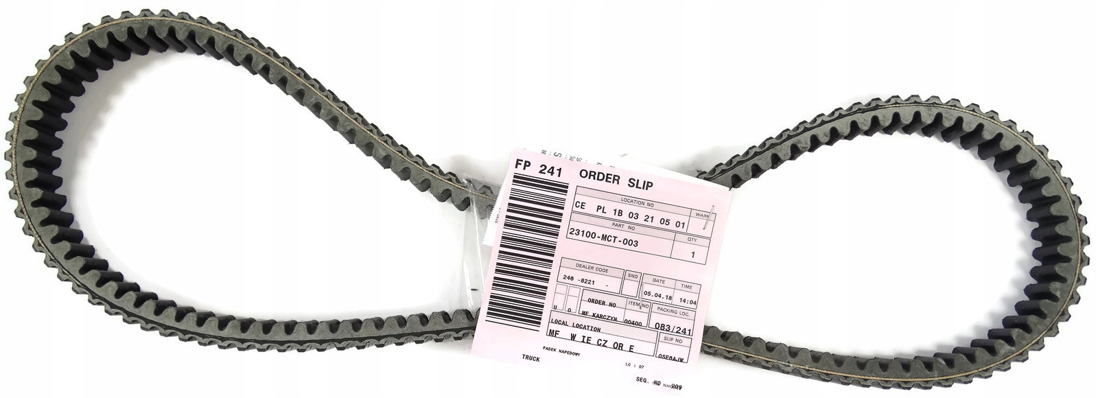 NOWY PASEK NAPĘDOWY HONDA FJS600 SILVERWING OEM FV