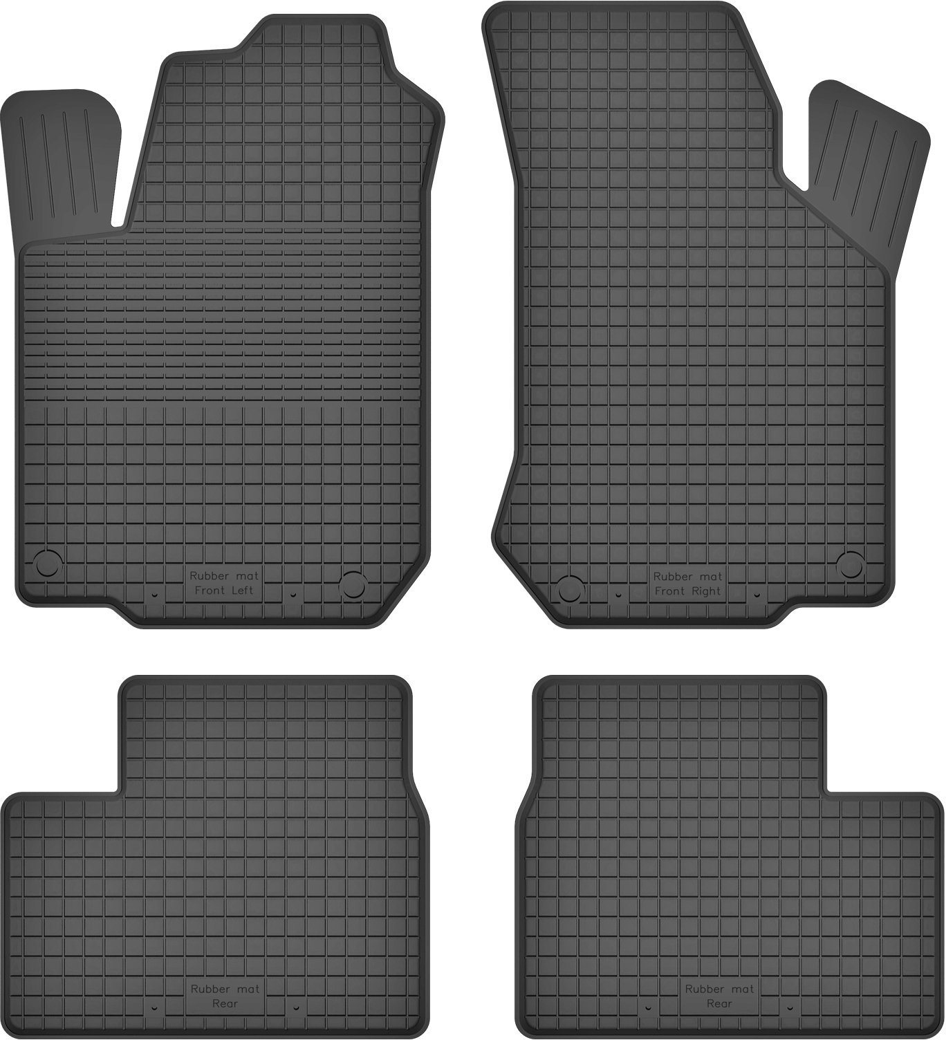 

Dywaniki Gumowe Korytka Suzuki Ignis 2000-2008