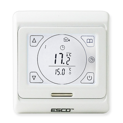 Dotykový regulátor teploty regulátor pokojový termostat 16A fólie Ir