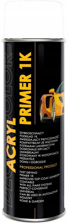 

Podkład Akryl Primer 1k szybkoschnący biały 500ml