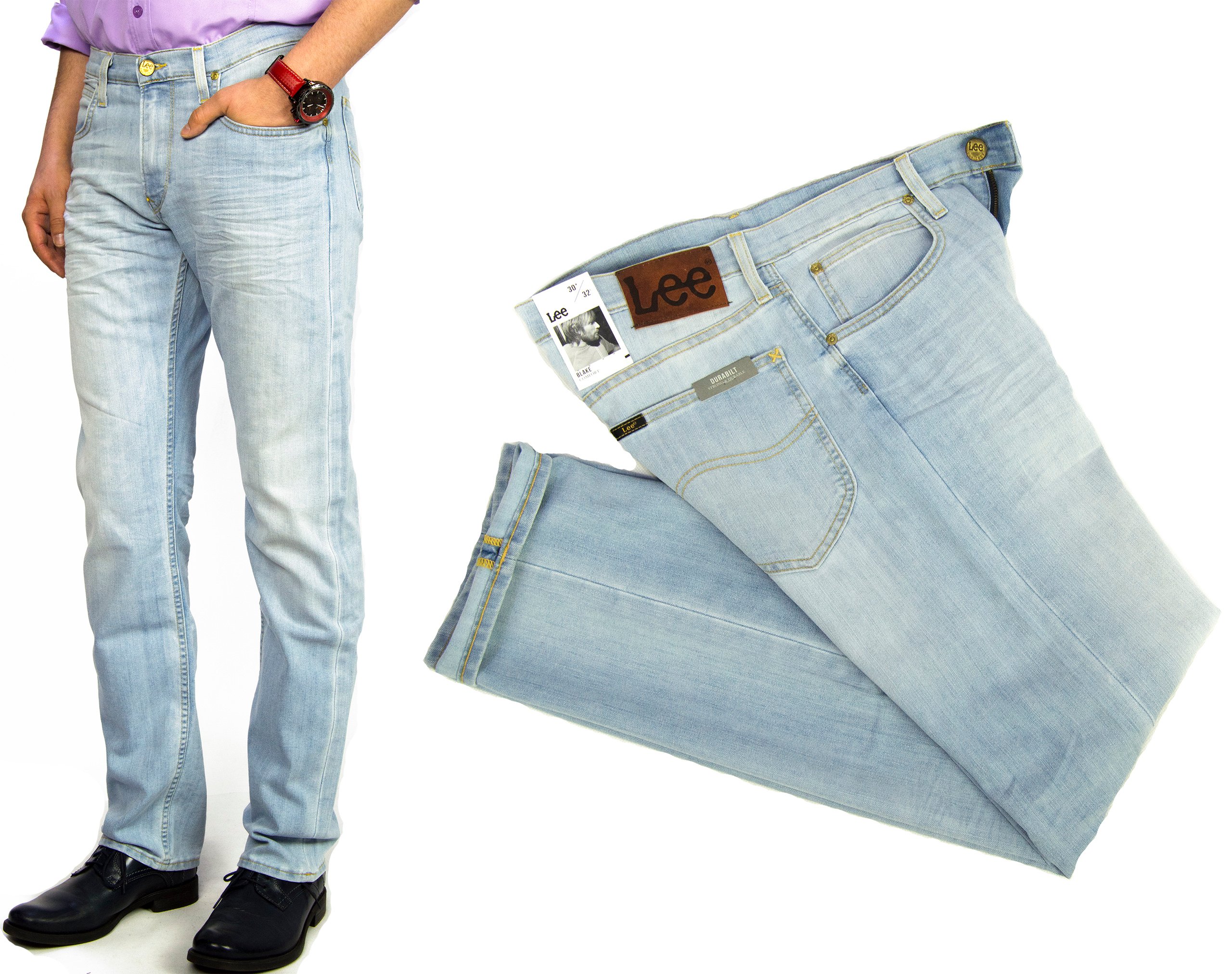 

Lee Blake B. Lagoon spodnie jeansy Comfort W30 L34