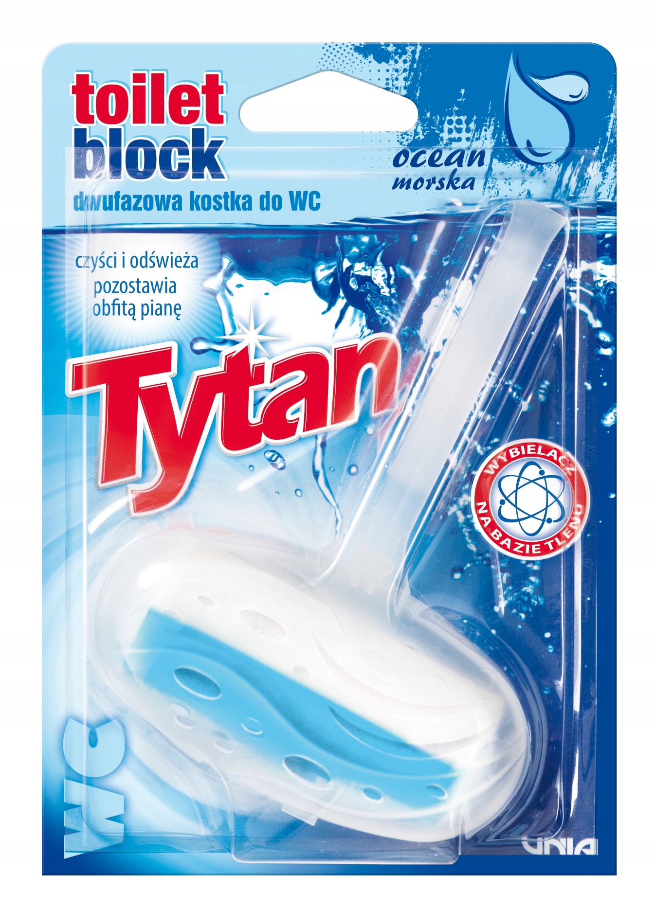 Levně 17X Tytan, Dvoufázová Wc kostka oceán, 40 g
