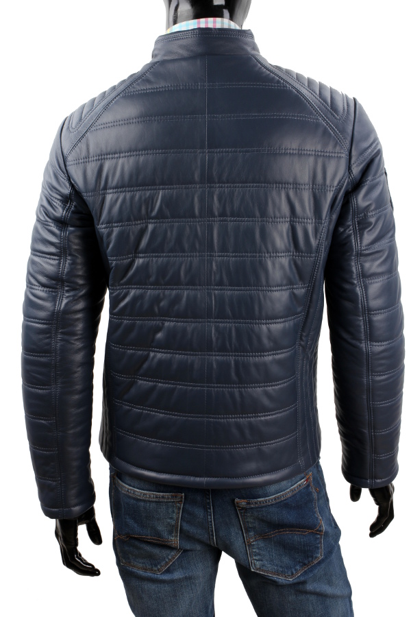 Kurtka Skórzana Pikowana Męska DORJAN LUI074 XXL Rozmiar XXL