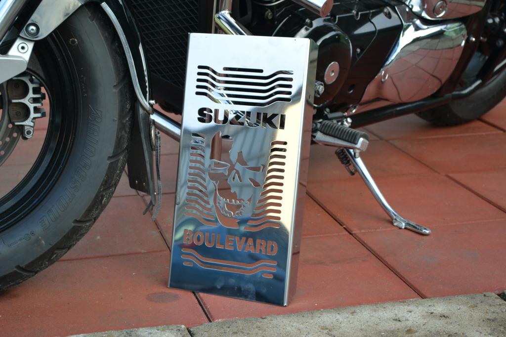 OSŁONA CHŁODNICY BOULEVARD 800 CZASZKA VL C 50 Producent Motonautilus