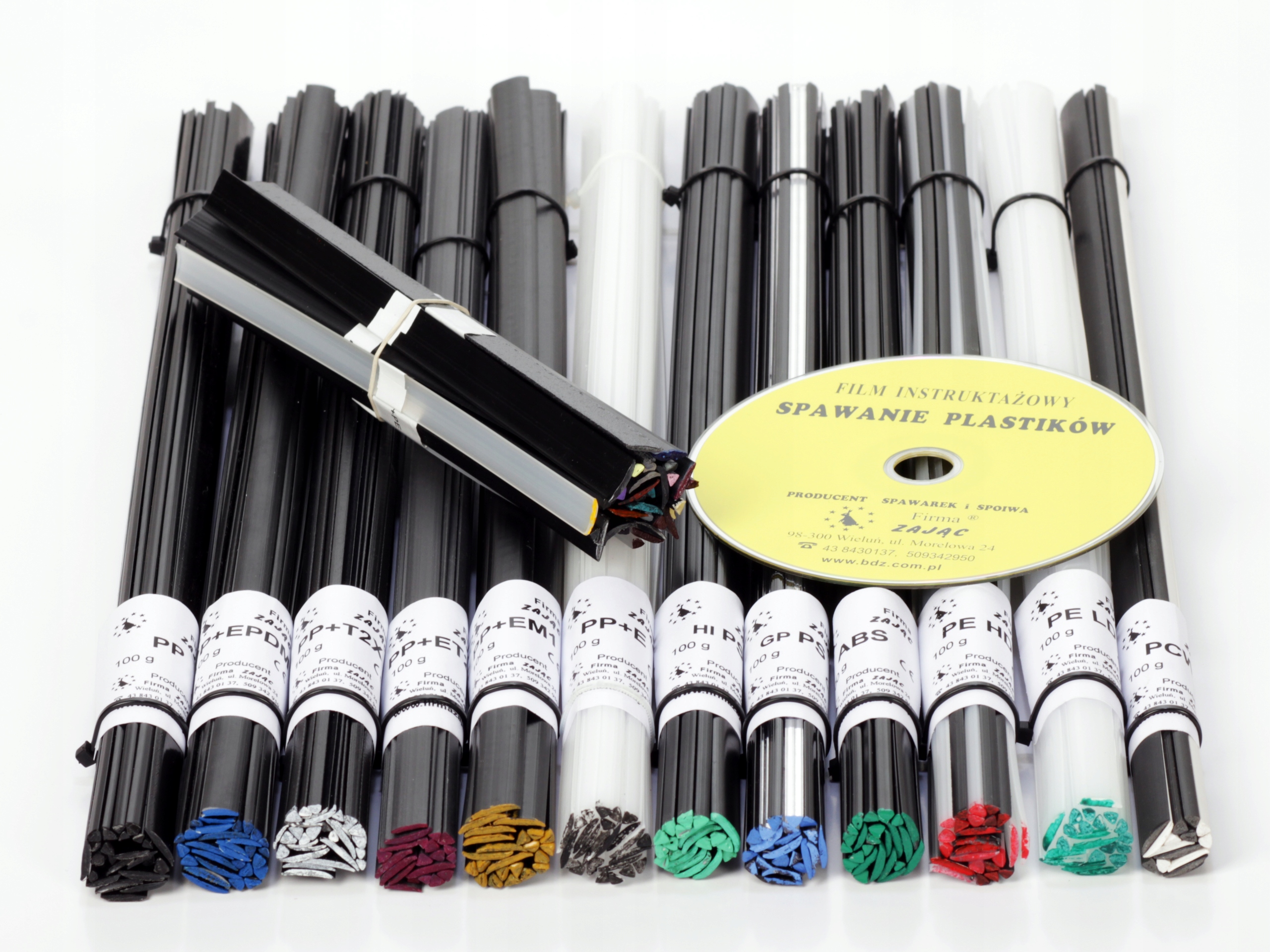 SPOIWO PCW 500g TRÓJKĄT CZARNY, PVC Marka Zajacplast