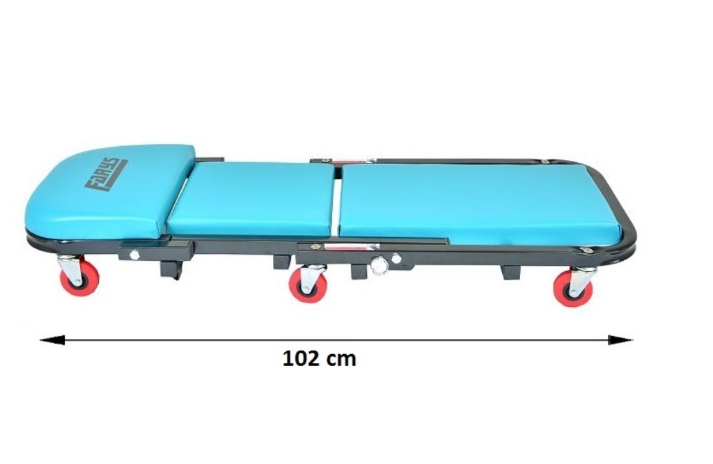 LEZANKA WARSZTATOWA WOZEK TABORET STOLEK 2w1 Farys Weight with packaging 9 kg