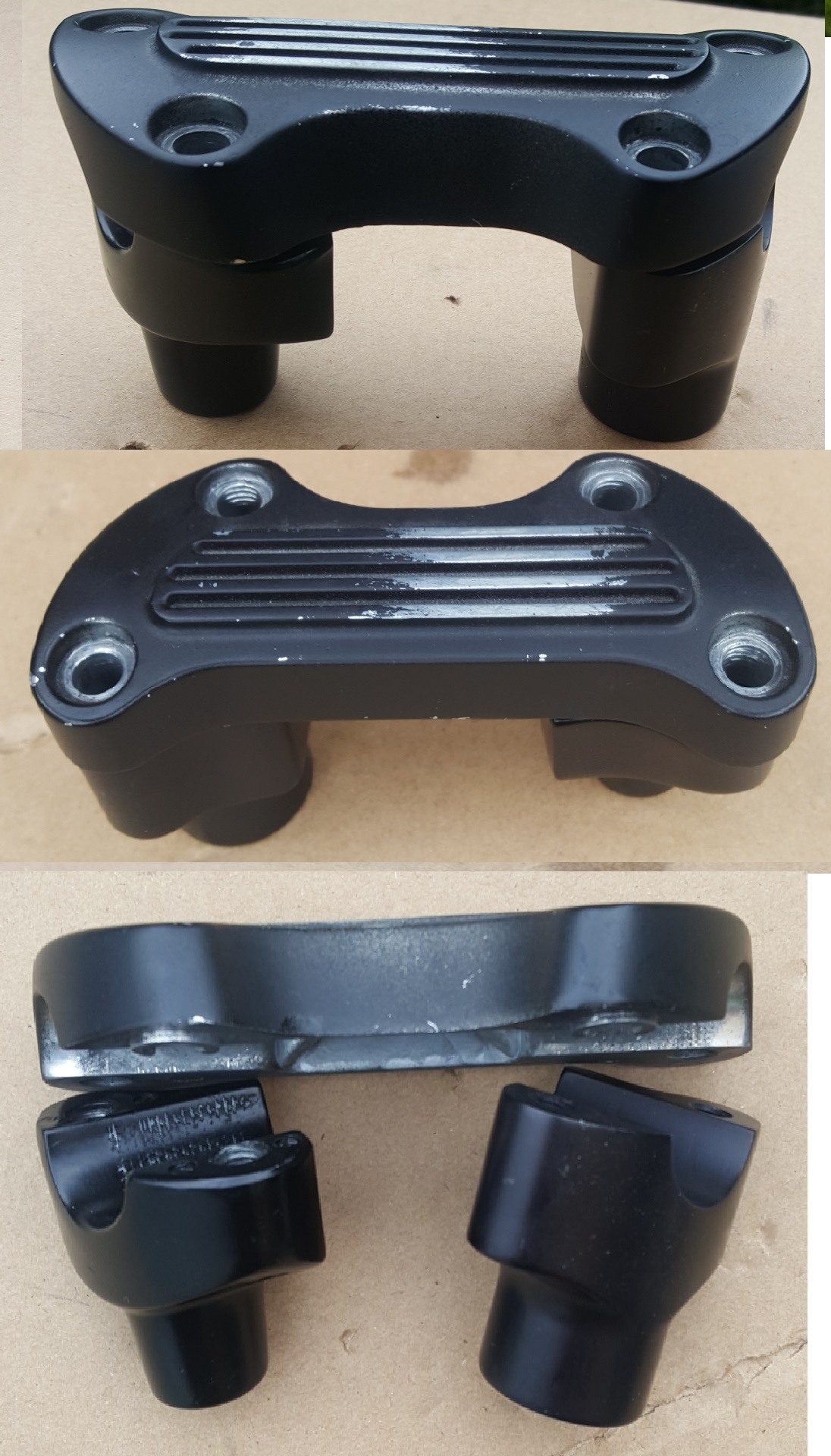 HARLEY КРЕПЛЕНИЕ НА РУЛЬ ПРЯЖКА RISERS КРОНШТЕЙН