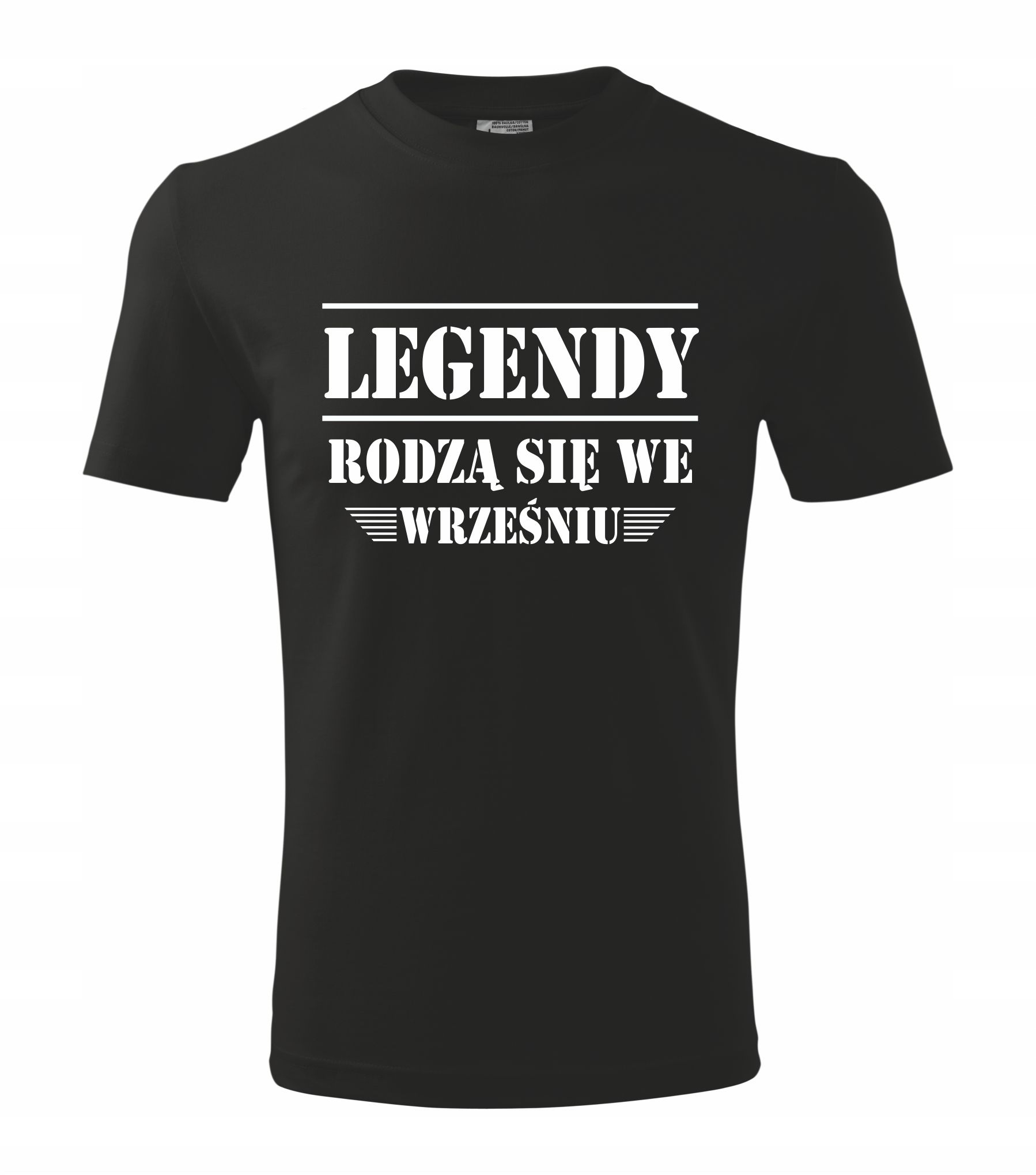 

Koszulka urodziny Legendy rodzą się we wrześniu XL