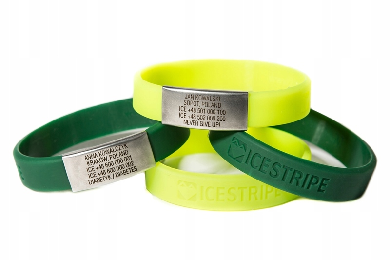 OPASKA NA RĘKĘ SOS BEZPIECZEŃSTWA RATUNKOWA ID ICE Producent inny