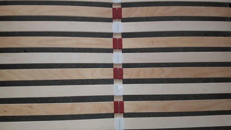

702 Zagęszczenie stelaża łóżka łóżko stelaż 180 cm