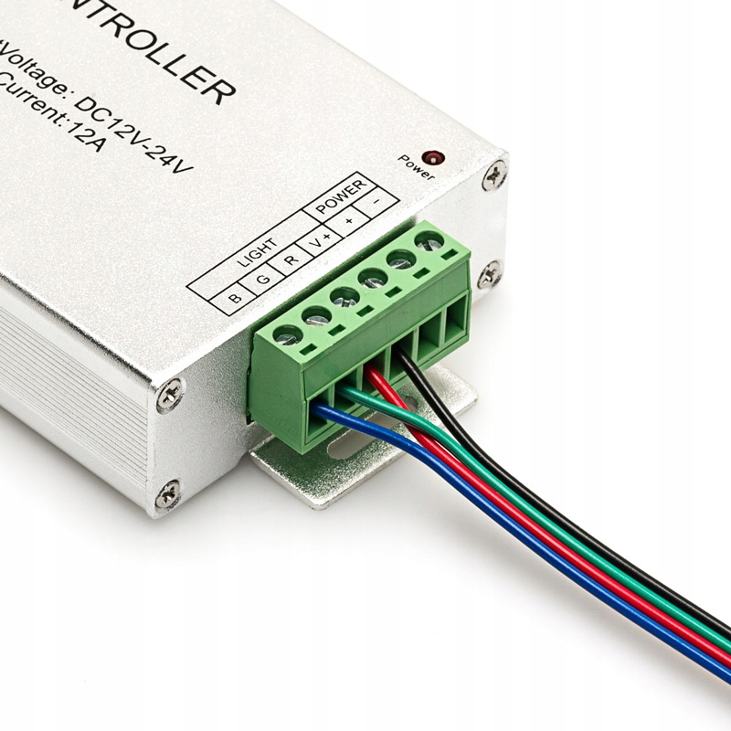 ZESTAW 5m TASMA LED RGB 5050 PILOT DOTYKOWY ZASIL Długość 5 m