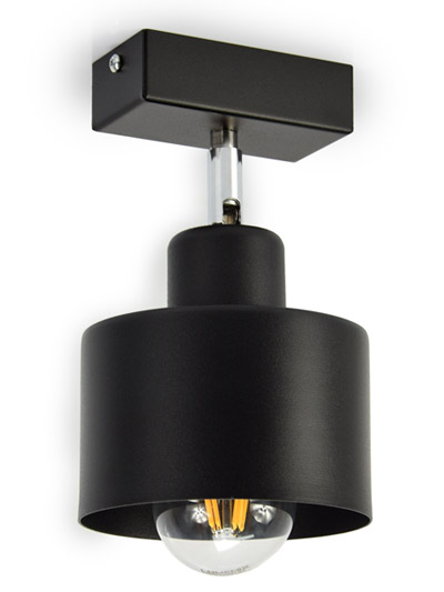 LAMPA SUFITOWA PLAFON ŻYRANDOL LOFT EDISON LED Rodzaj plafon