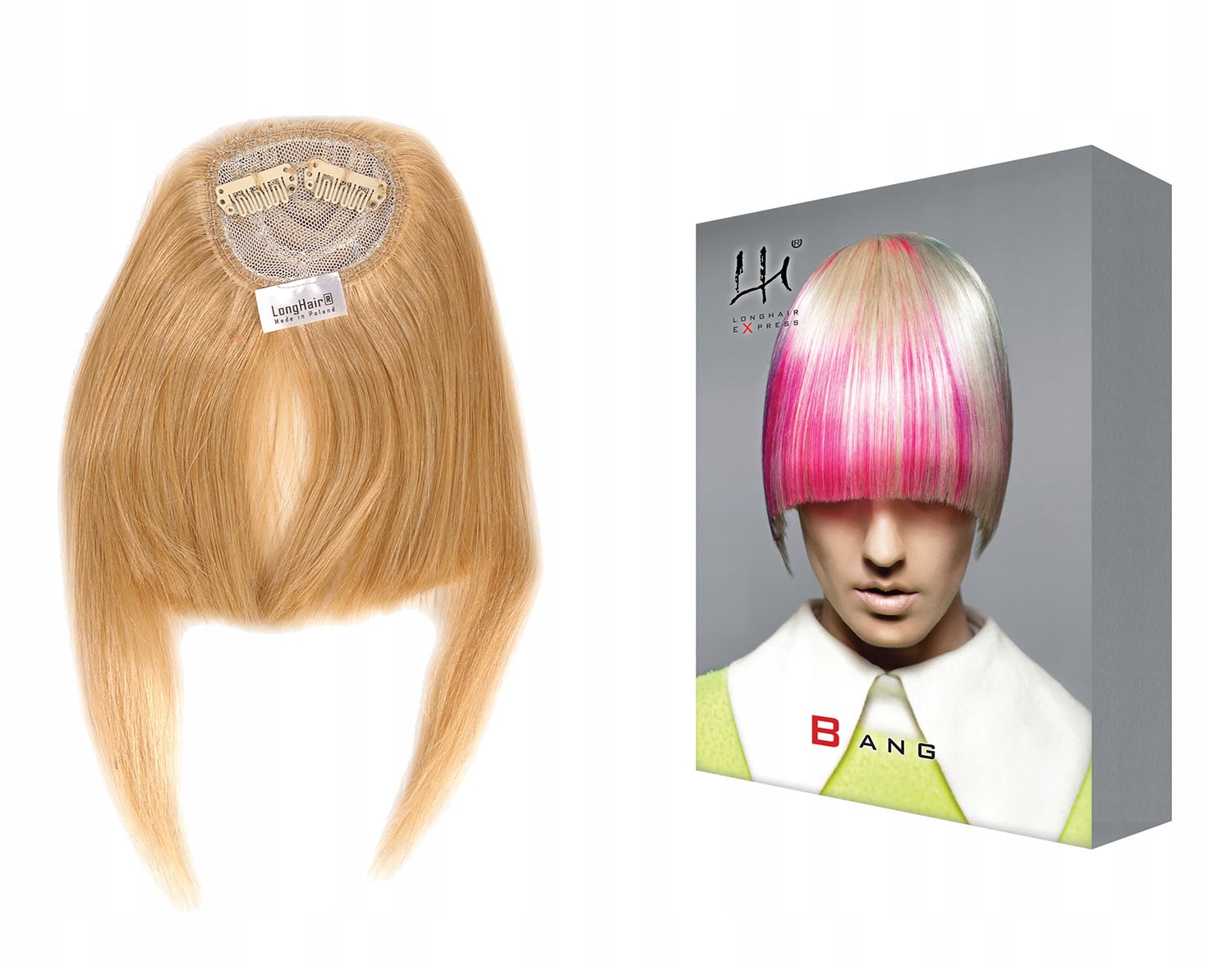 Připínací Ofina 100% Přírodní Vlasy