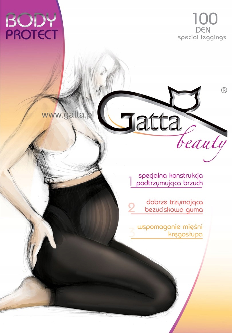 

Legginsy Gatta Body Protect 100 den 2/S