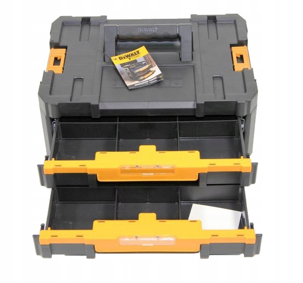 DEWALT T STAK Skrzynka Narzędziowa IV 2 Szuflady 19L 30kg Kombinowalna — miniatura 11