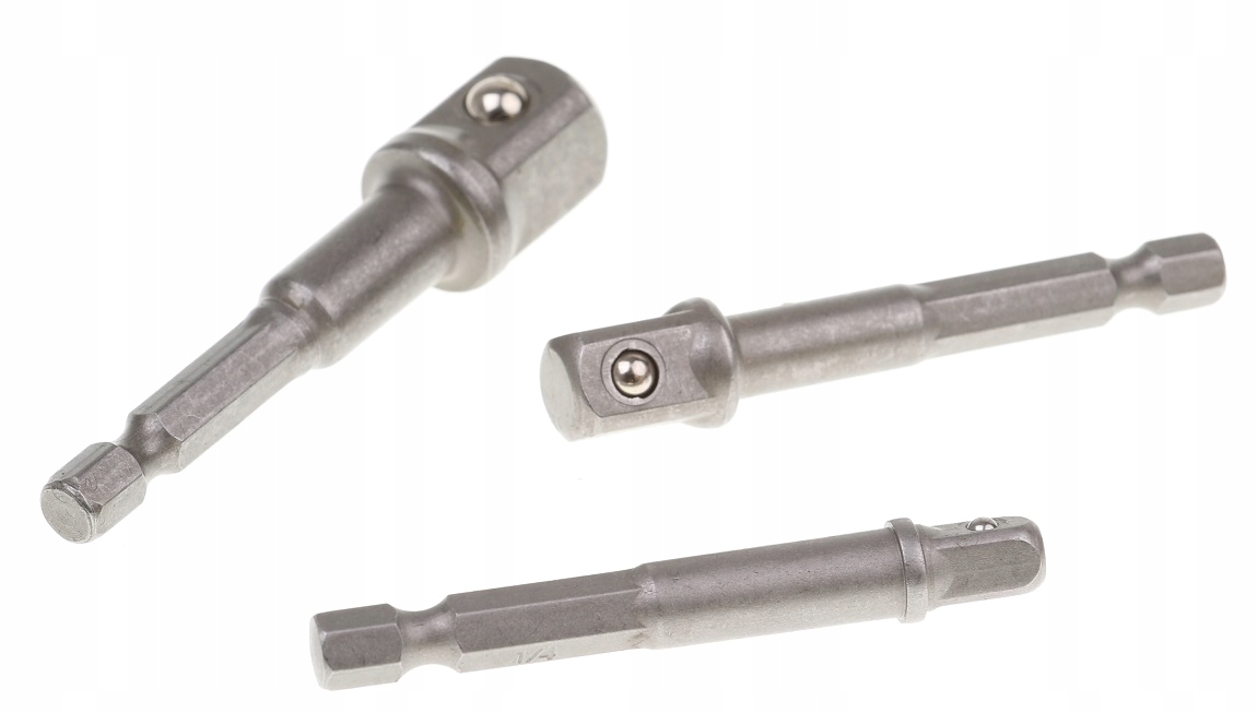 ZESTAW REDUKCJI DO NASADEK 1/4' 3/8' 1/2' BIT Marka PS