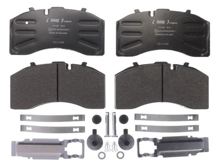 КОЛОДКИ ТОРМОЗНОЕ SAF 29158 KNORR Sk7 НОВЫЕ