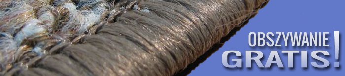 CHODNIK SZNURKOWY 120 cm NATURA SISAL RUTA ROMBY Długość 6000 cm