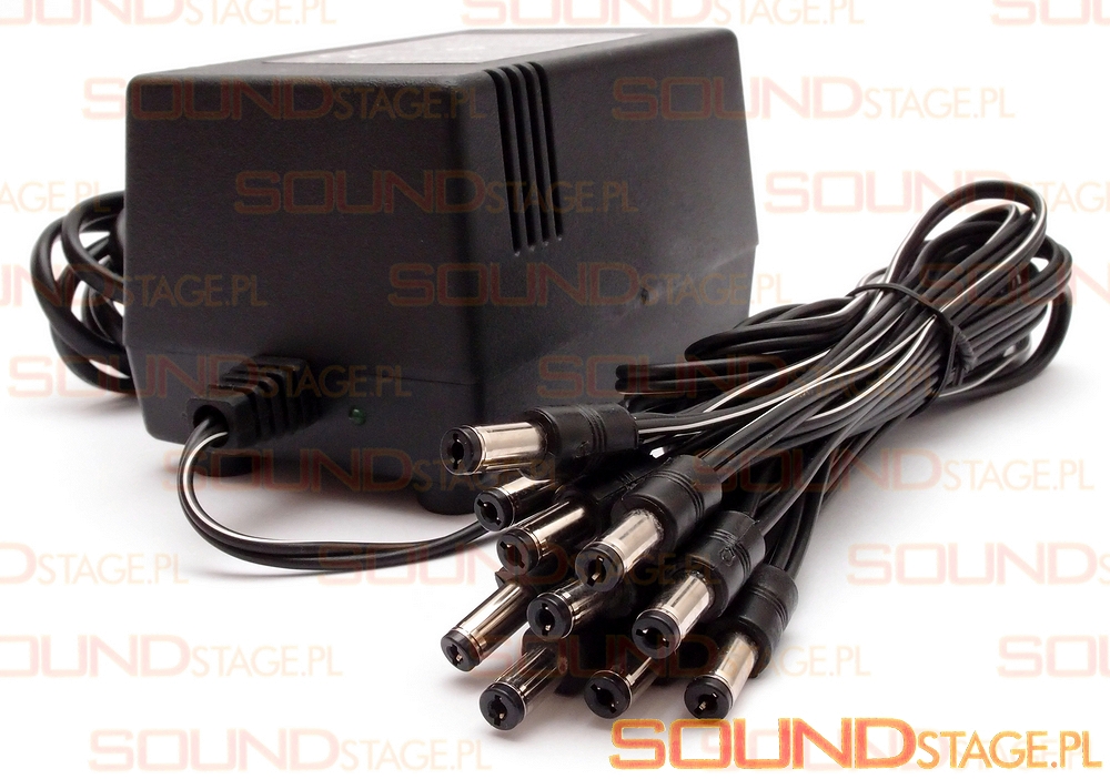 TOMANEK ZASILACZ 10 EFEKTÓW 9VDC 1800mA TM1800-9D Marka Tomanek