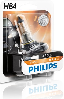 

1x Żarówka Philips Vision +30% HB4 51W/12V