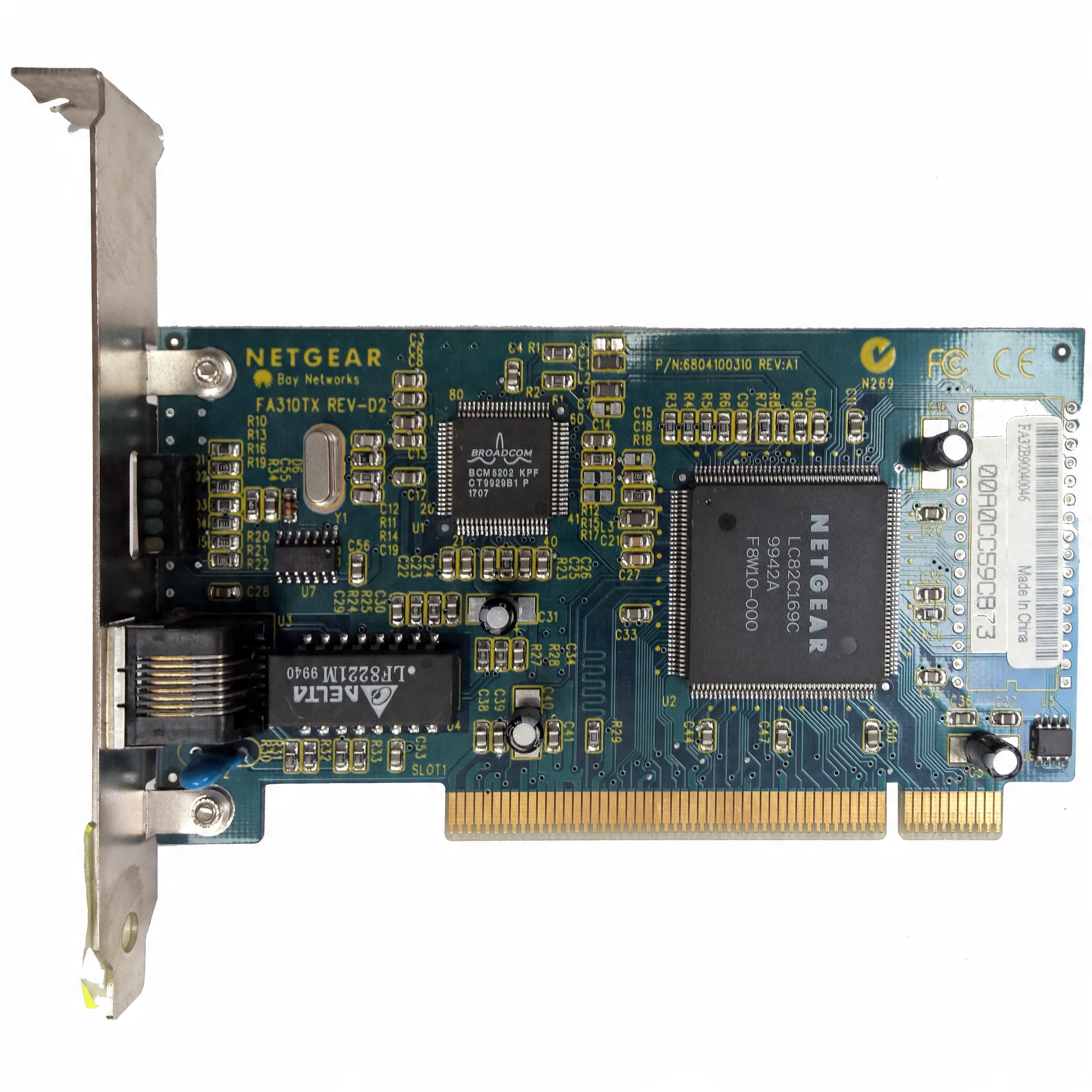 PCI 100M NETGEAR FA310TX 100 % OK IgL