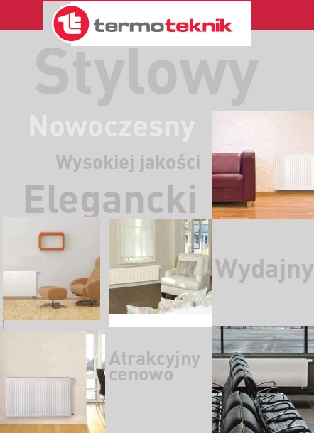 GRZEJNIK C22 600x1800 3832W panelowy płytowy 012 Kolor biały