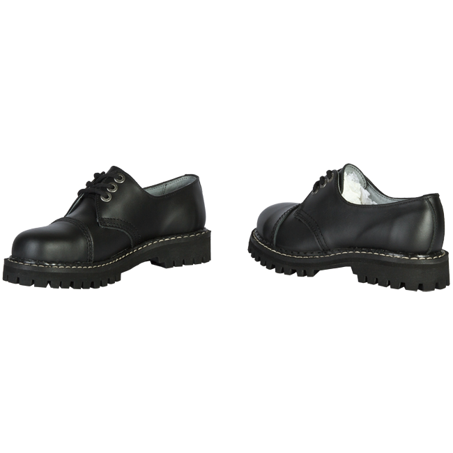 KMM 3 dziurkowe GLANY CZARNE SKÓRZANE Rozmiar 39 Kod producenta KMM