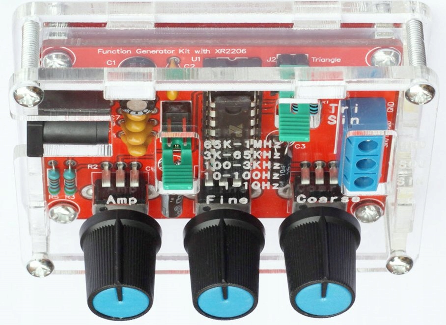 

Generator funkcyjny XR2206 1Hz do 1MHz Diy BTE-148