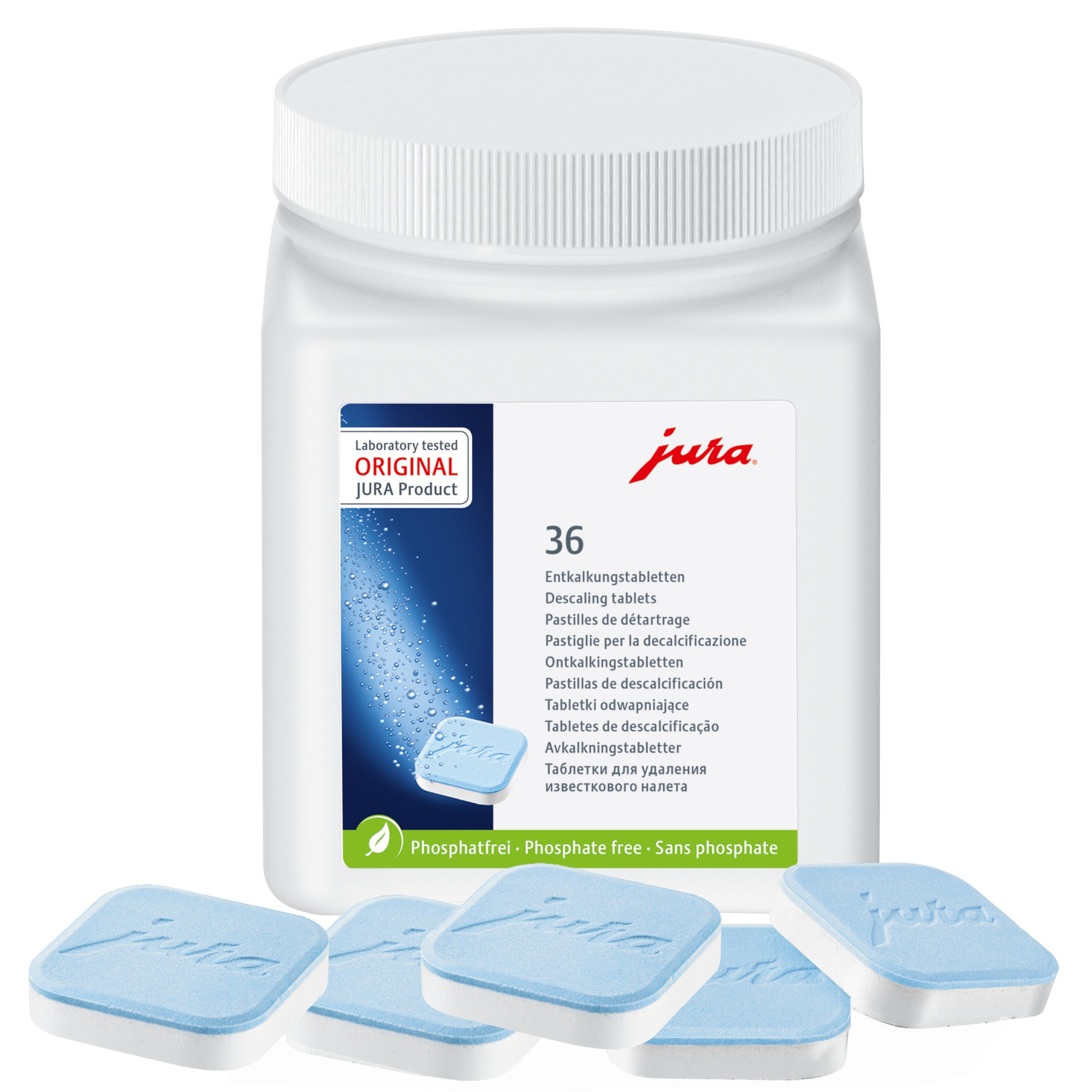 Jura Tabletki odkamieniające ekspres 36 szt Oryginał odkamieniacz