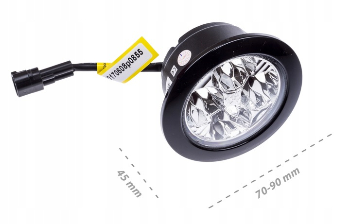 свет дневное DRL OSRAM LED VW TRANSPORTER T4 T5 Moc 8 В foto 5