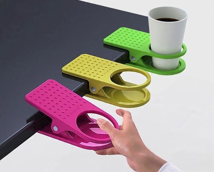 UCHWYT NA KUBEK DO STOŁU BIURKA CUPHOLDER BIUROWY Kod producenta inny