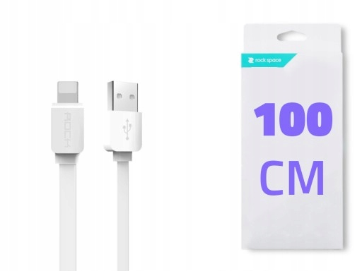 

Rock - Kabel Lightning - 100CM - Iphone 5/6/7/8/X