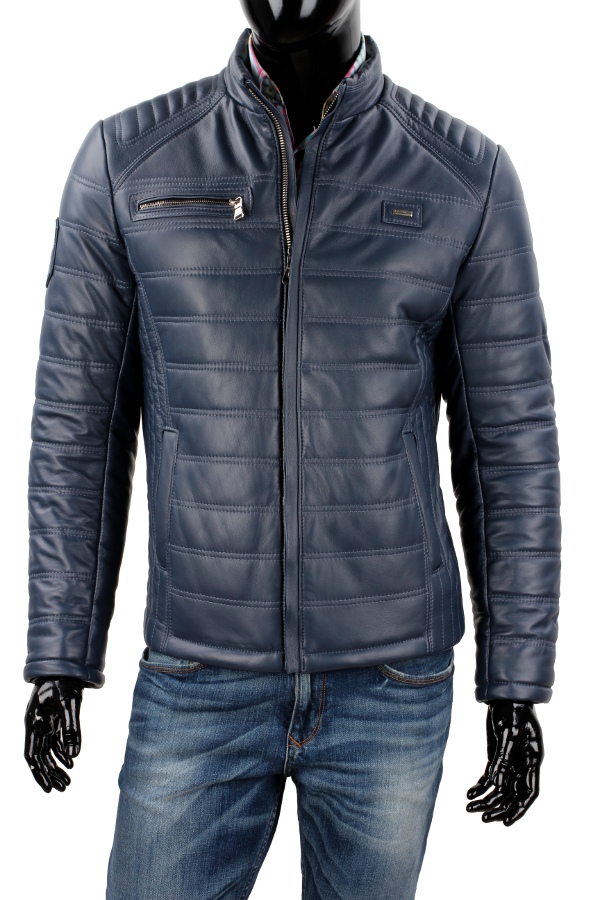 Kurtka Skórzana Pikowana Męska DORJAN LUI074 M Kod producenta LUI074