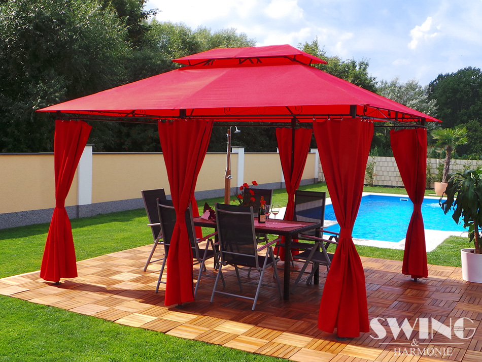 MINZO PAWILON OGRODOWY Z MOSKITIERĄ I OŚWIET.LED Producent inna