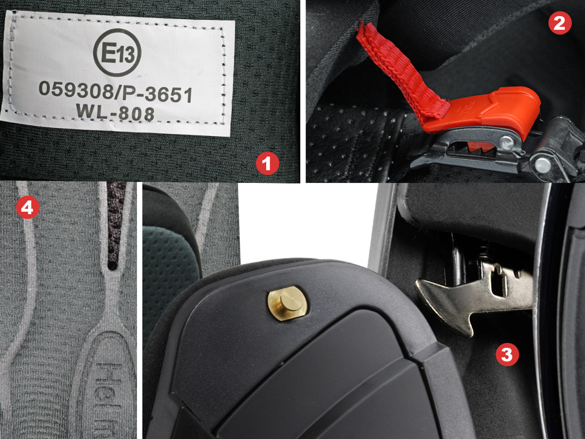 KASK SZCZĘKOWY FLIP-UP WL-808 BLACK XL BLENDA Rozmiar XL