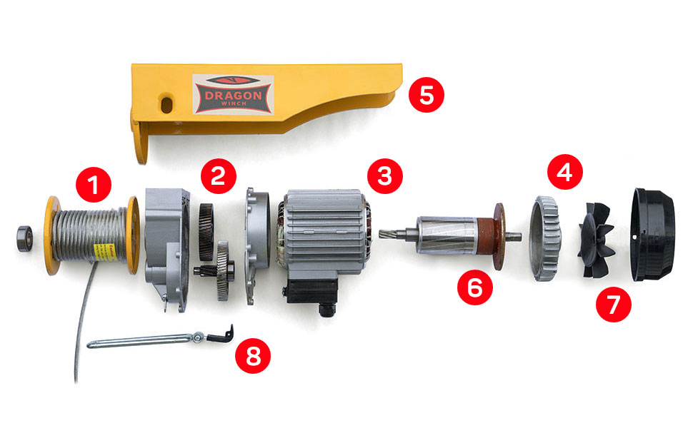 WYCIAGARKA WCIAGARKA ELEKTRYCZNA LINOWA PRZESUWNA Producent code Suwnica 800kg elektrowciag 230