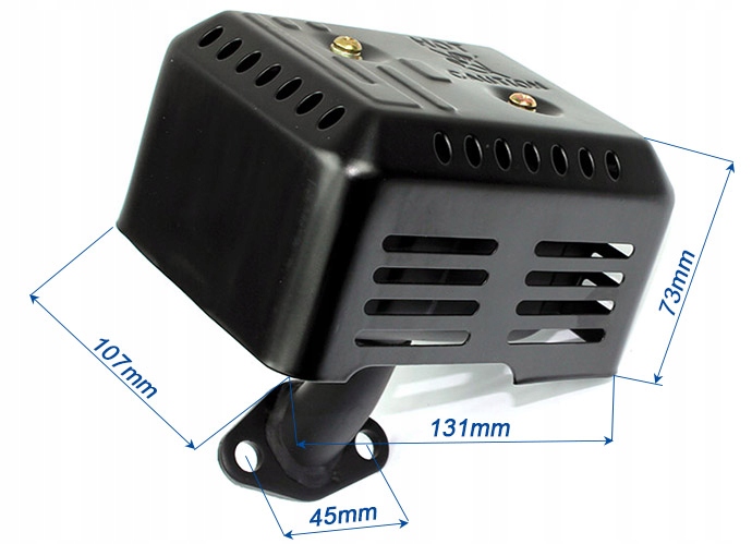 TŁUMIK WYDECH do SILNIKA Honda gx160 gx200 GOKART Marka German