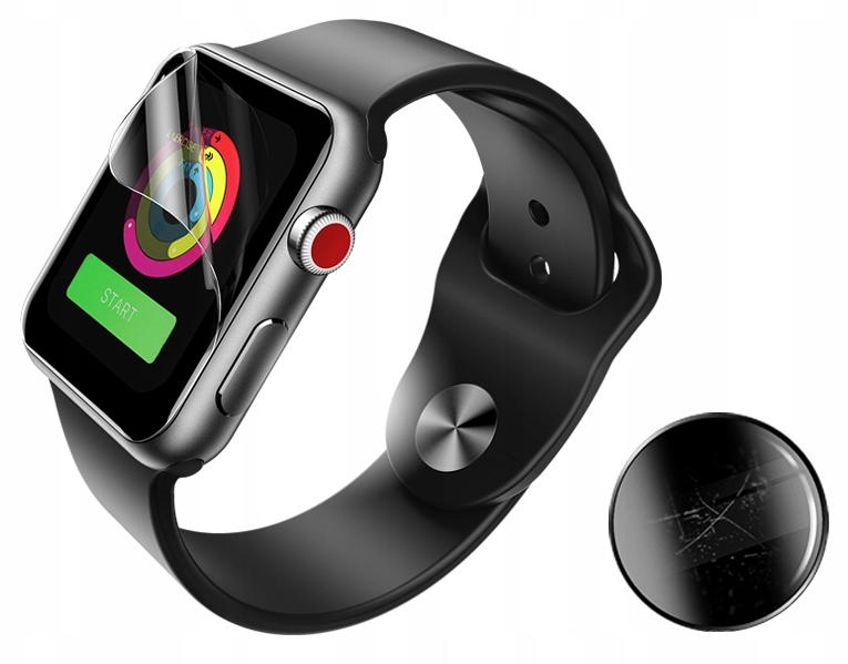 

2xFolia Hydrożel 3D Rock do Apple Watch 38mm 1/2/3