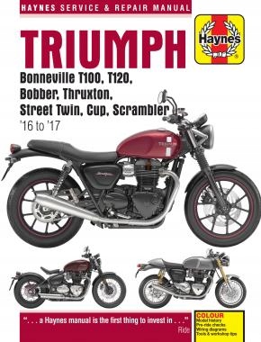 TRIUMPH STREET CUP INSTRUKCJA NAPRAWY MOTOCYKLA